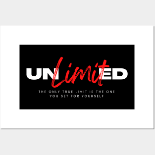 Unlimited. The only true limit is the one you set for your self. #1 Posters and Art